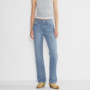 Re/Done 90s High Rise loose Blue Flare Jeans Size 23